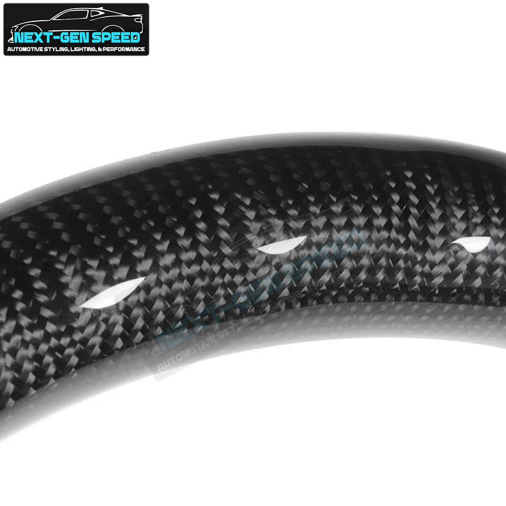 2015 - 23 Dodge Charger / Challenger / Durango / Track Hawk SRT Carbon Fiber Red Leather Steering Wheel | Next-Gen Carbon