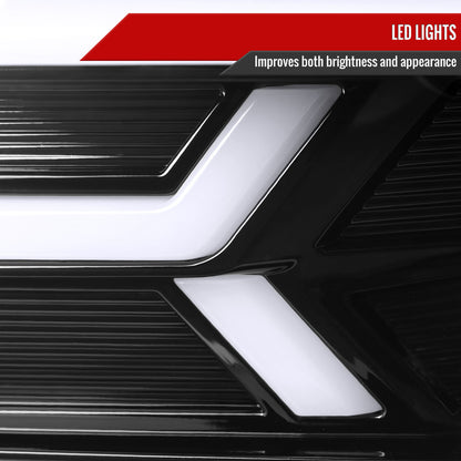 2014 - 15 Camaro Smoked Sequential Projector Headlights