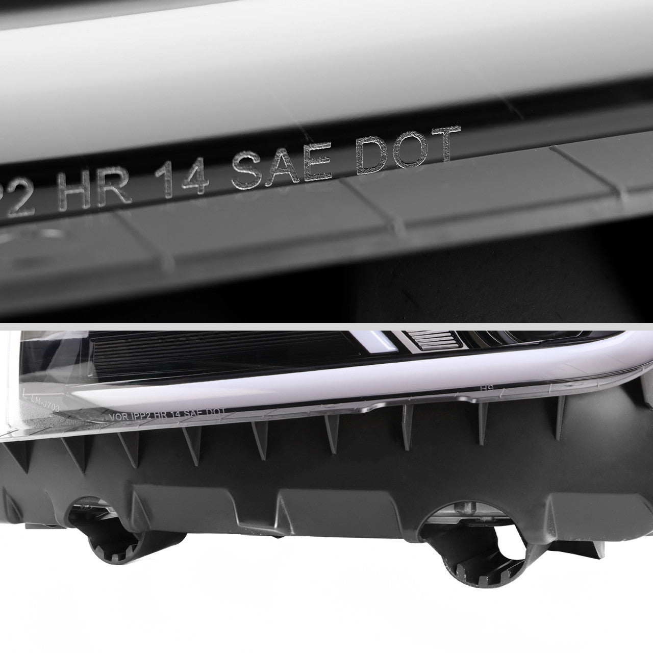 2014 - 15 Camaro Smoked Sequential Projector Headlights