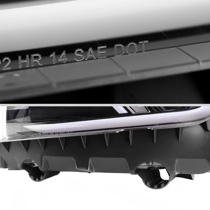 2014 - 15 Camaro Smoked Sequential Projector Headlights