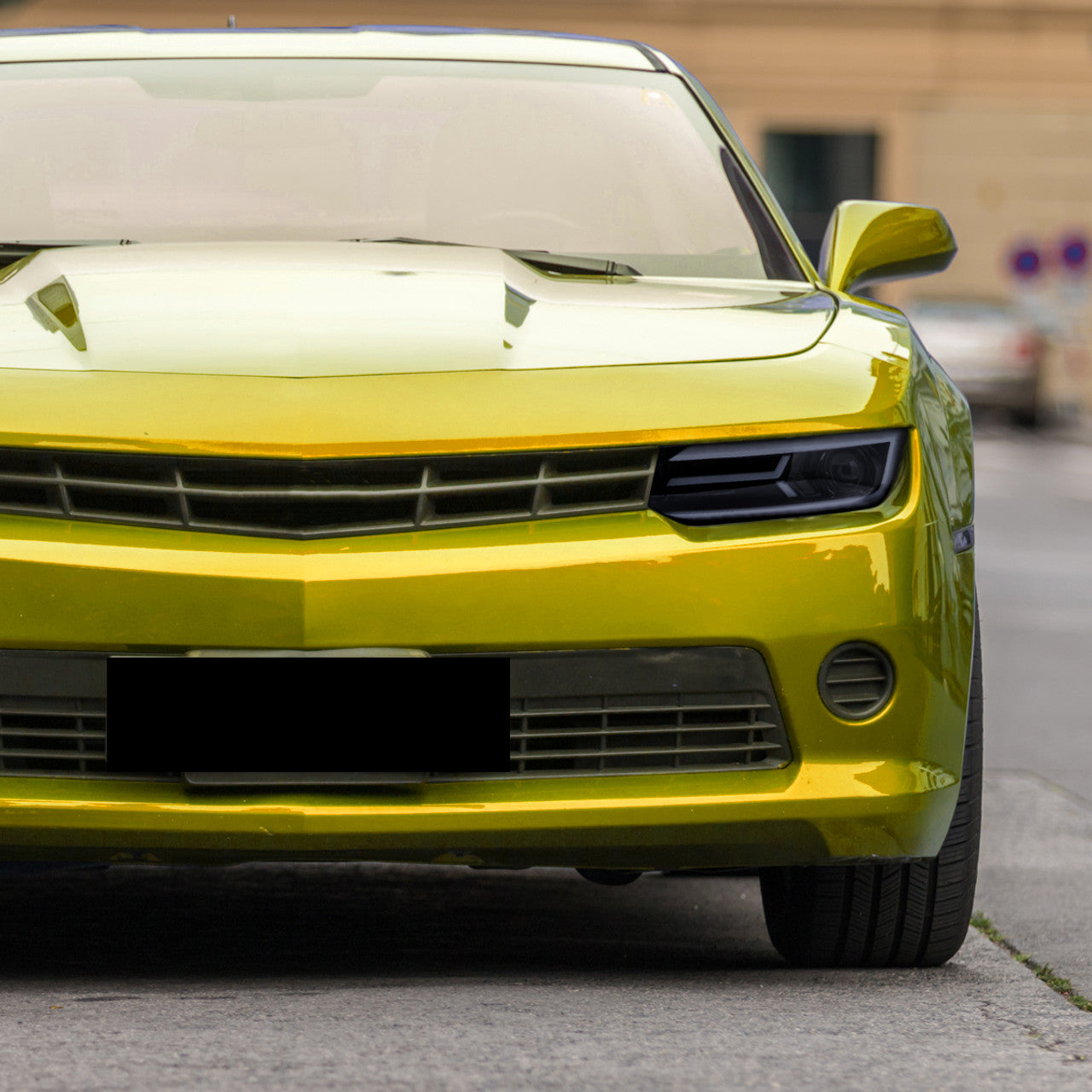 2014 - 15 Camaro Smoked Sequential Projector Headlights