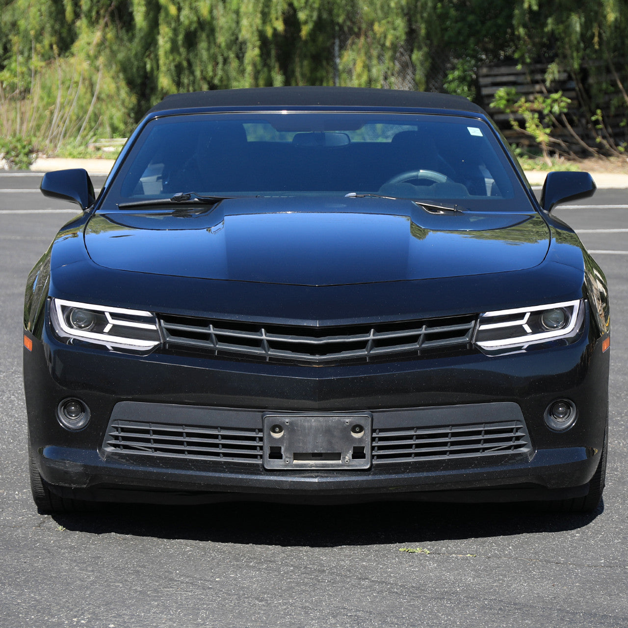 2014 - 15 Camaro Smoked Sequential Projector Headlights