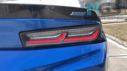 2016 - 18 Camaro Smoked/Clear Sequential Tail Lights - Red Signal