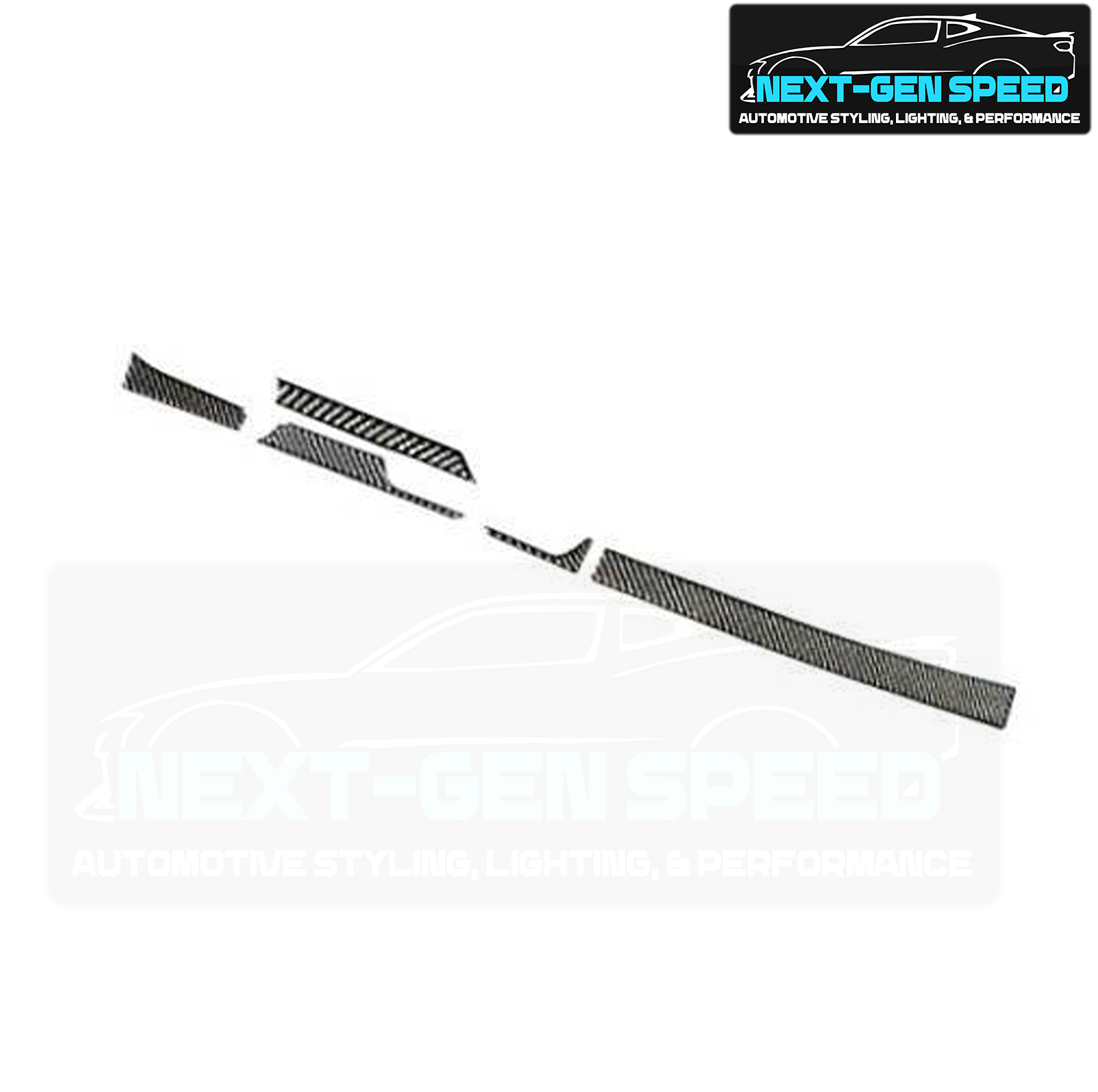 2016 - 24 Camaro Carbon Fiber Lower Dashboard Trim Cover Overlay | Next-Gen Carbon