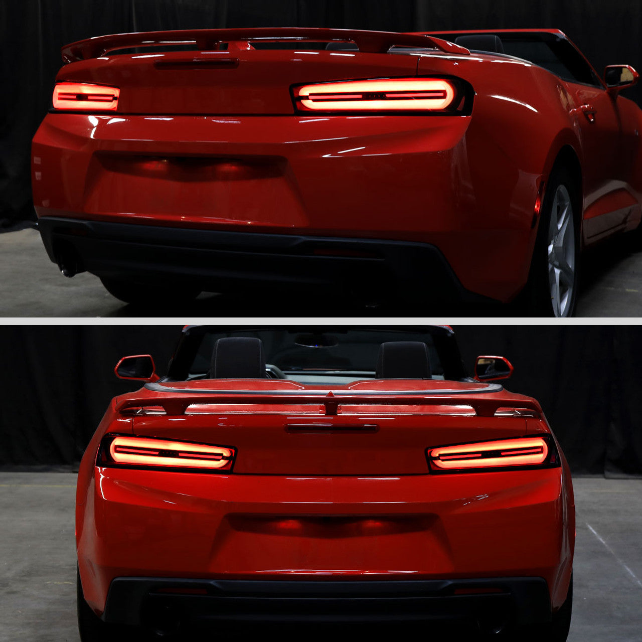 2016 - 18 Camaro Smoked LED Sequential Tail Lights