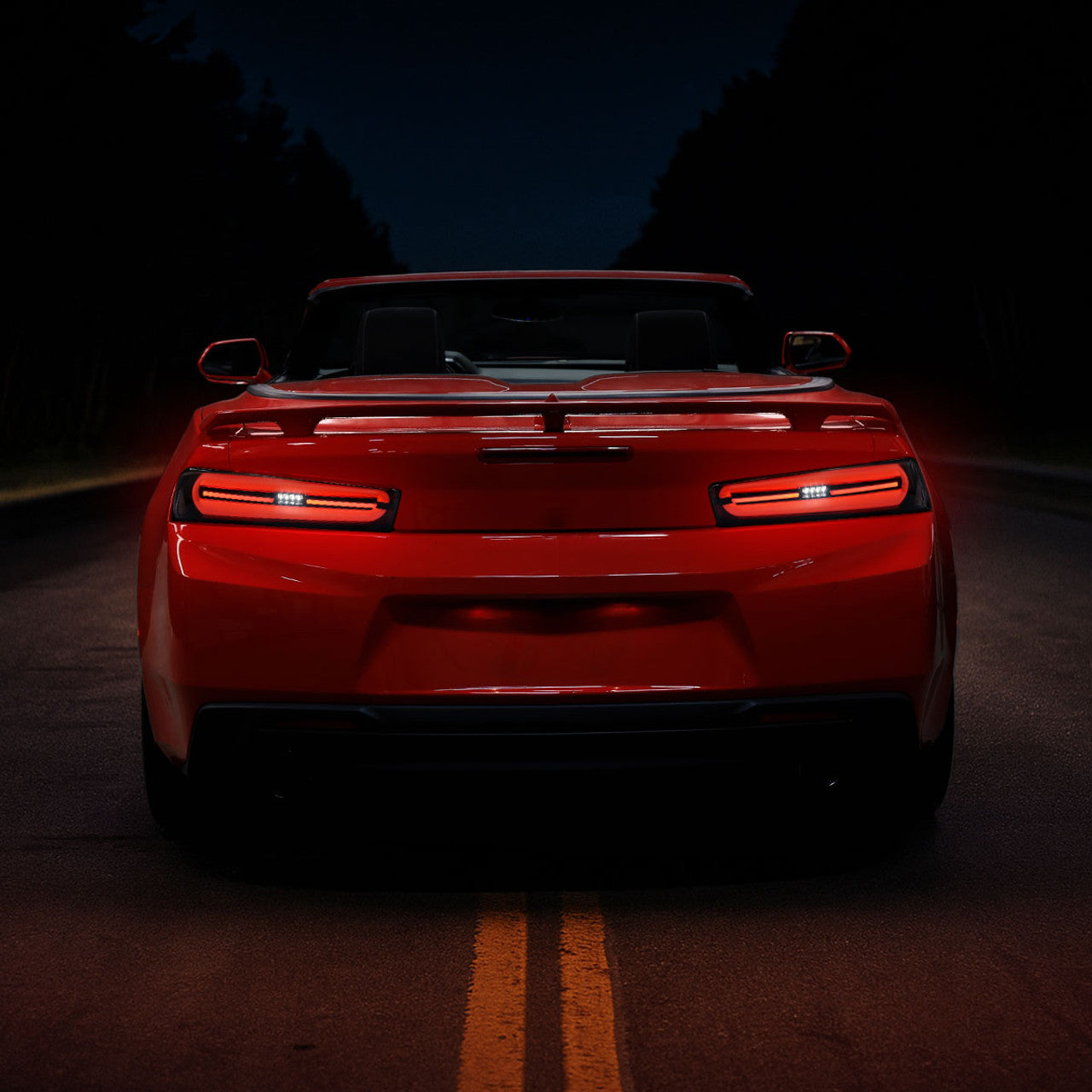 2016 - 18 Camaro Smoked LED Sequential Tail Lights
