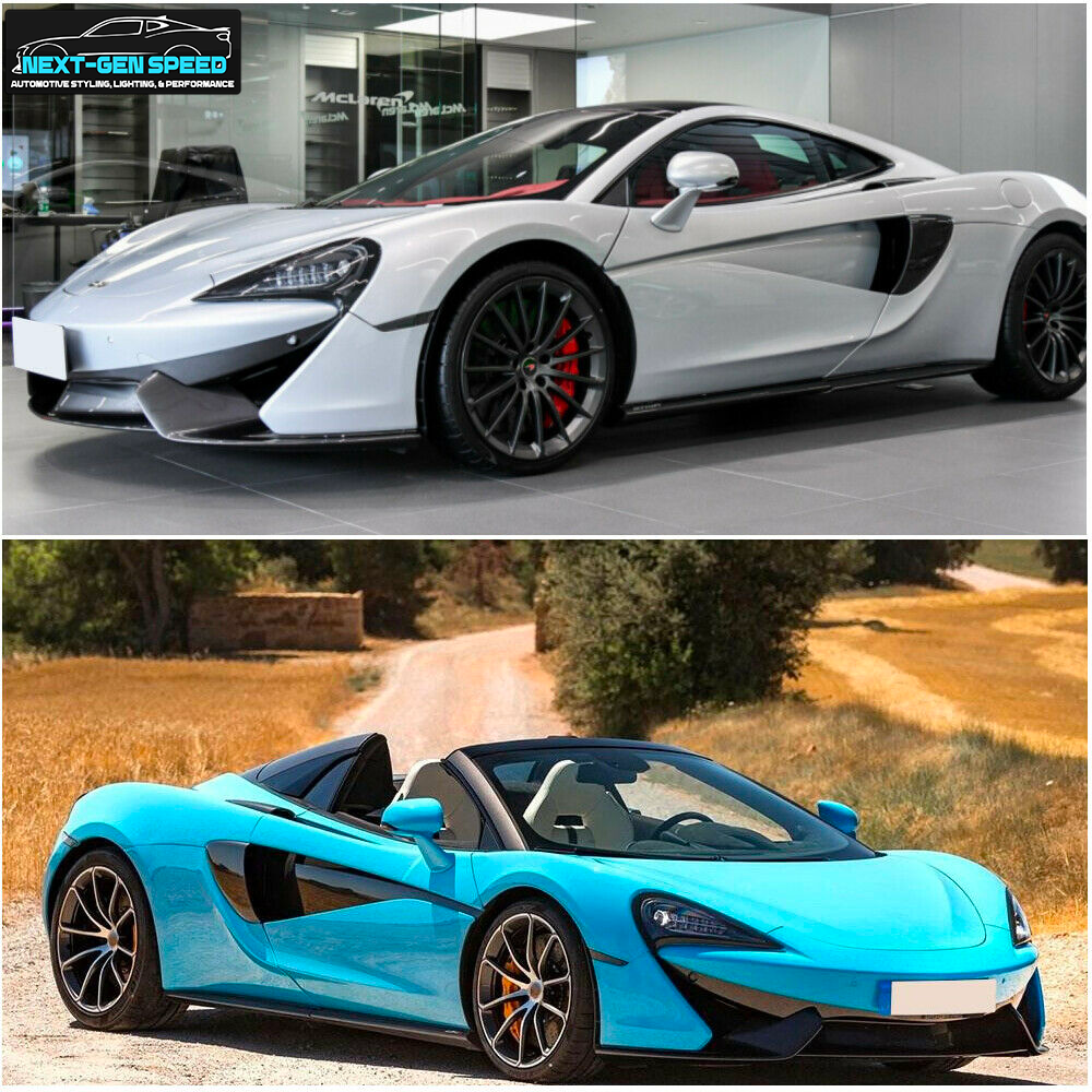 2015 - 23 McLaren 540C/570S/600LT Carbon Fiber Door Sills Trim | Next-Gen Carbon