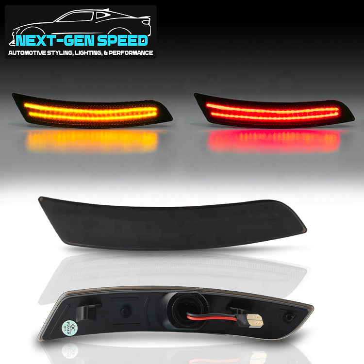 2016 - 24 Chevy Camaro Clear Dual LED Side Markers