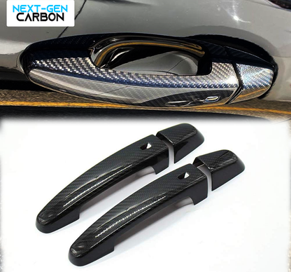 2016 - 24 Camaro Real Carbon Fiber Exterior Door Handle Covers