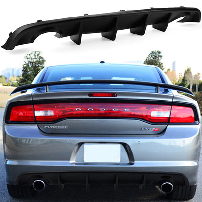 2012 - 14 Charger SRT8 V2 Style Single Tip Diffuser
