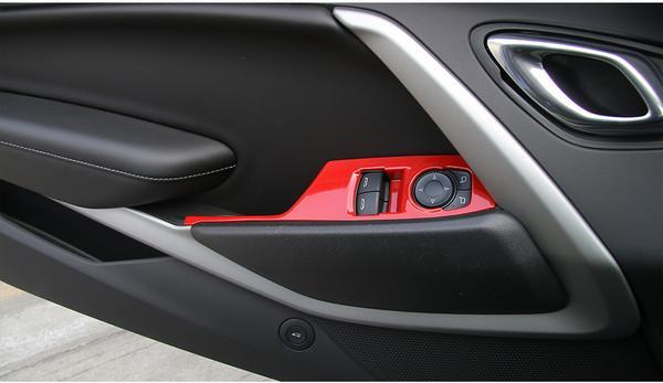 2016 - 24 Camaro Red Interior Trim Kit