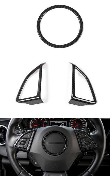 2016 - 24 Camaro Hydro-Dipped Carbon Fiber Interior Trim Kit