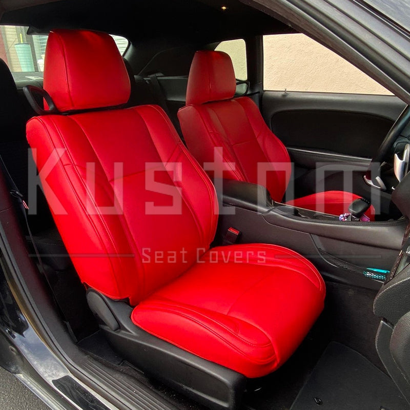 2015 - 23 Dodge Charger Colored Leather Seat Covers