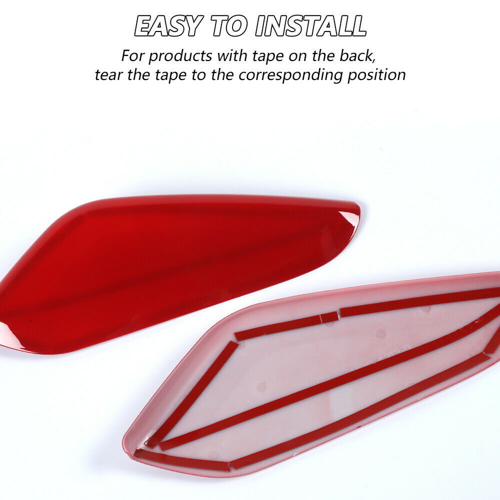2016 - 24 Chevy Camaro Red Knee Pad Covers