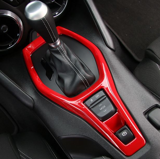 2016 - 24 Camaro Carbon Fiber Shifter Gearbox Trim Cover | Carbon Fiber / Colored