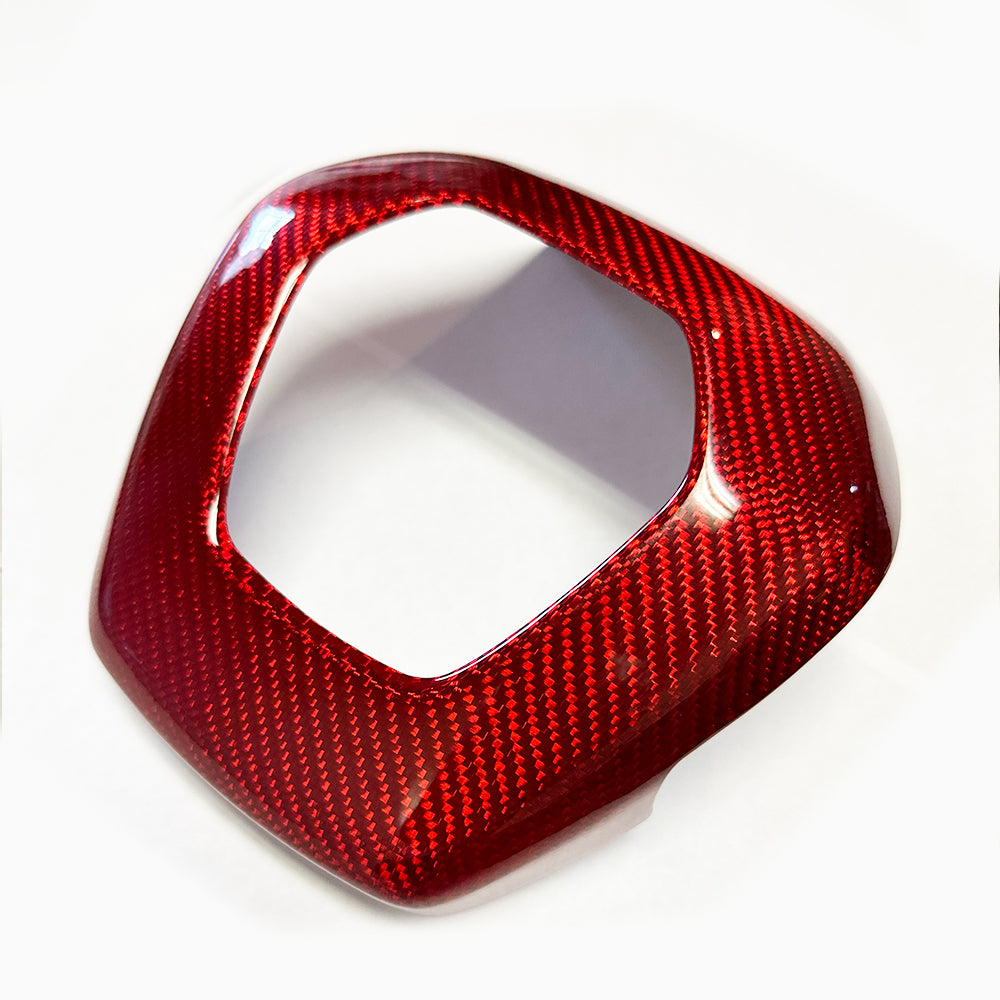 C8 Corvette Carbon Fiber Steering Wheel Center Surround Cover | Next-Gen Carbon