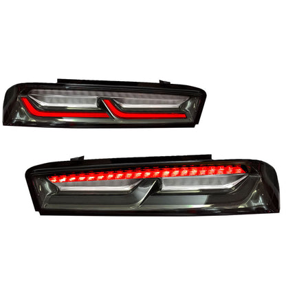 2016 - 18 Camaro Smoked Exterior LED Lighting Kit 1 (Tail Lights, Side Markers, &amp; Reflectors)
