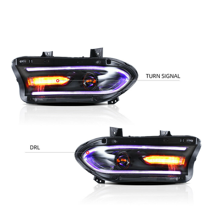 2015 - 24 Prebuilt RGB LED Projector Headlights (Color Changing/Bluetooth) | SRT/RT/GT/SXT)