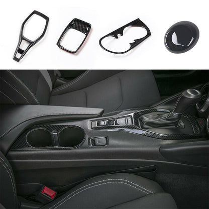 2016 - 24 Camaro Carbon Fiber Cup Holder Trim Cover