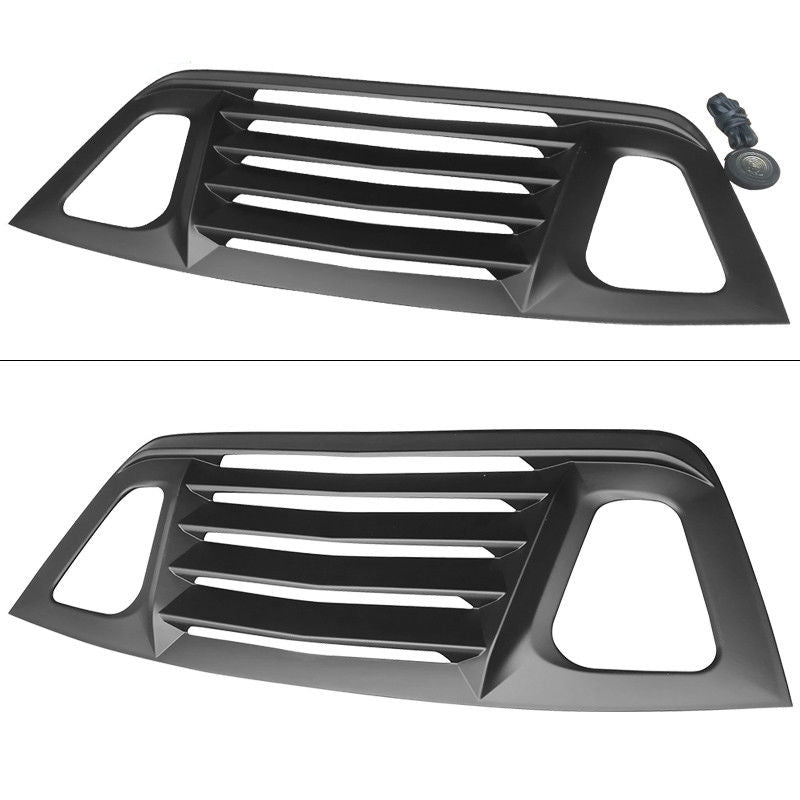 2008 - 23 Challenger V2 Style Rear Window Louvers