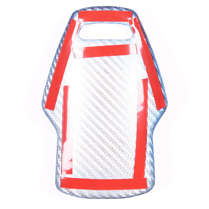 C8 Corvette Carbon Fiber Mode Selector Cover (With/Without Logo) | Black / Red / Blue Carbon