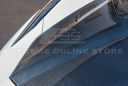 C8 Corvette GT3 R Carbon Fiber Side Vented Extractor Front Hood - Stingray / Z06 | EOS