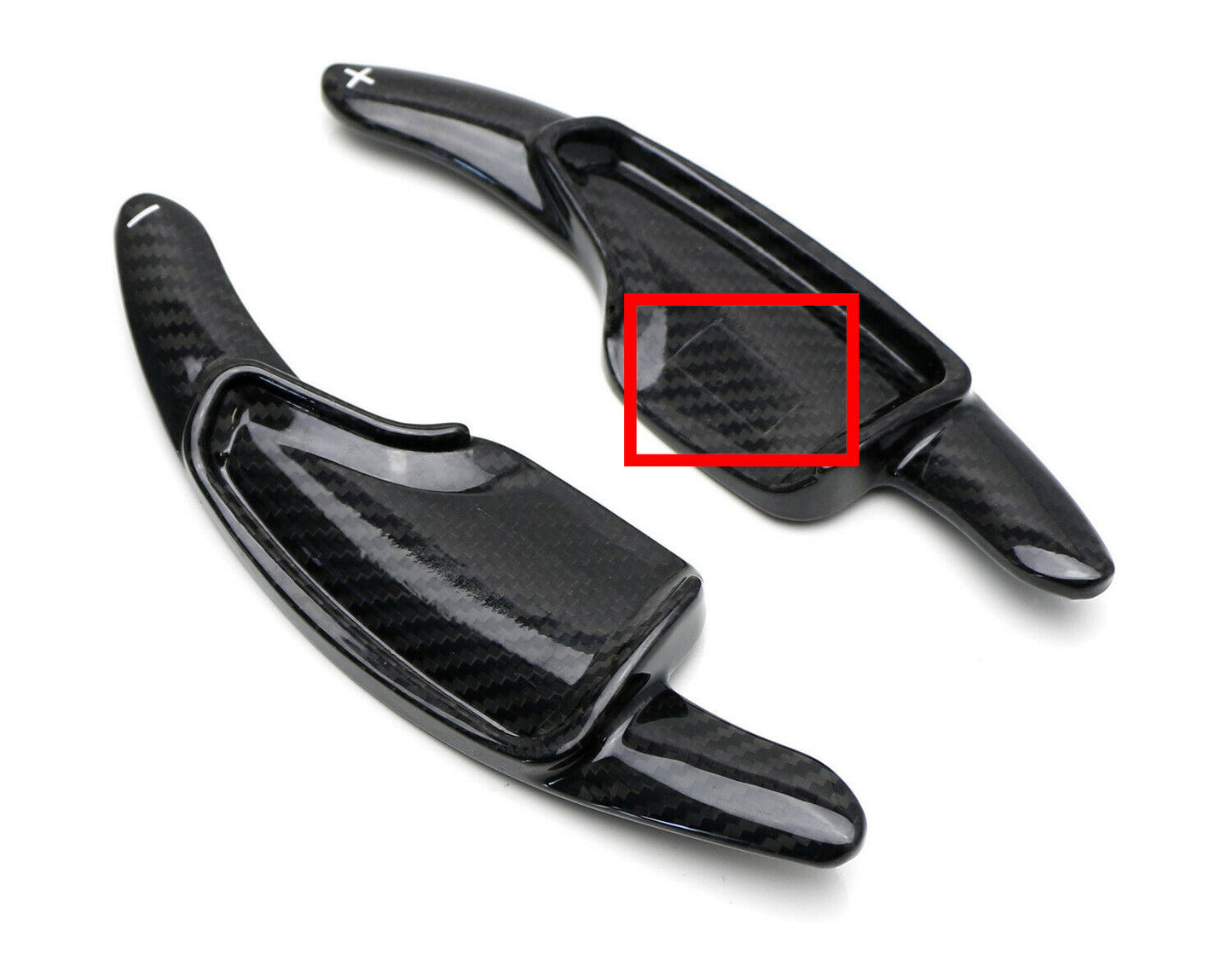 2014 - 19 C7 Corvette Carbon Fiber Paddle Shifter Cover Extensions | Next-Gen Carbon