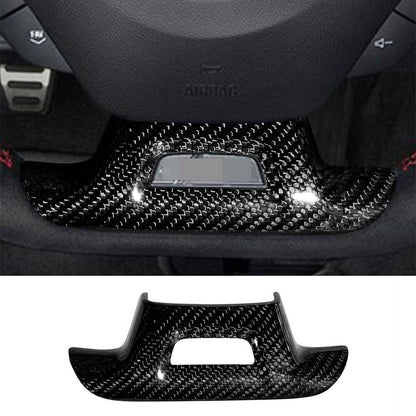 2016 - 24 Camaro Carbon Fiber Lower Steering Wheel Panel Cover (With Hole / Without Hole)