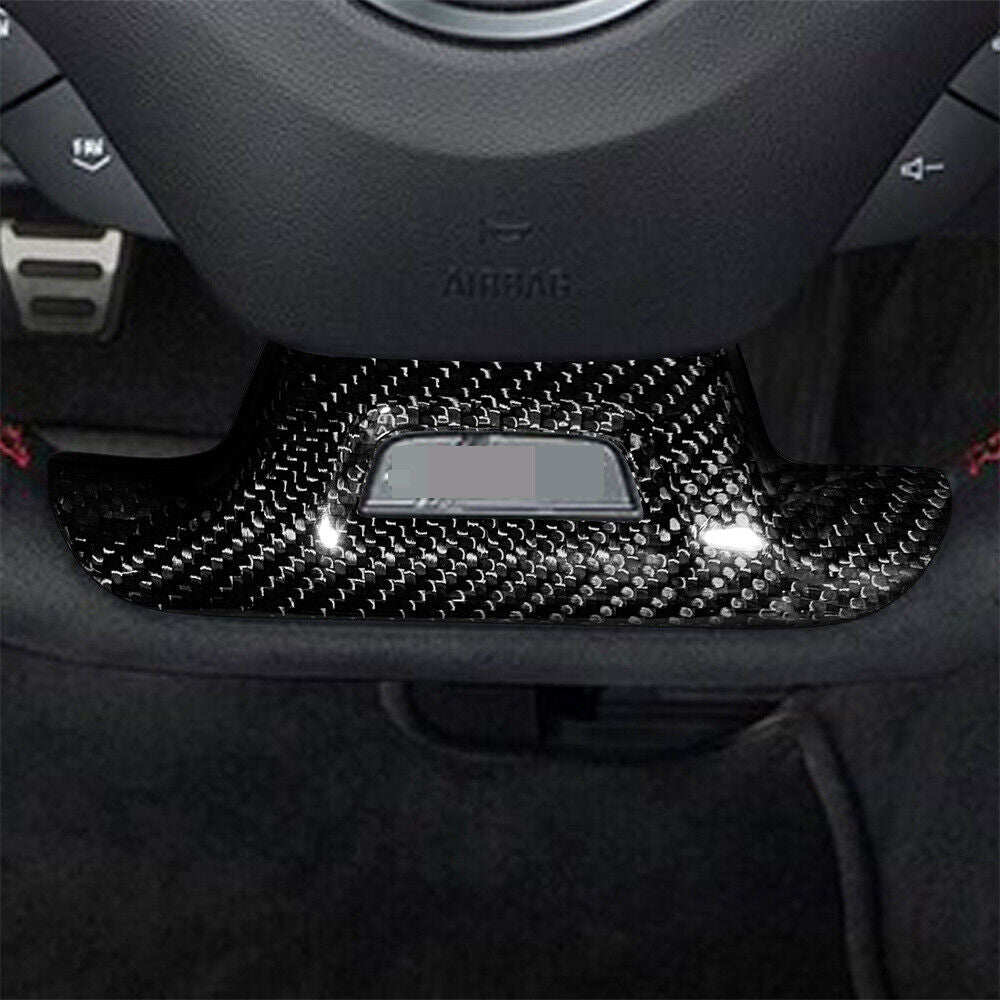 2016 - 24 Camaro Carbon Fiber Lower Steering Wheel Panel Cover (With Hole / Without Hole)