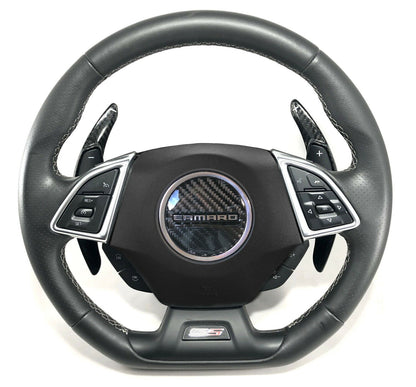 2014 - 19 C7 Corvette Carbon Fiber Paddle Shifter Cover Extensions | Next-Gen Carbon