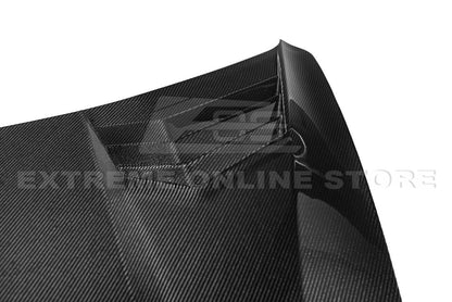 C8 Corvette GT3 R Carbon Fiber Side Vented Extractor Front Hood - Stingray / Z06 | EOS
