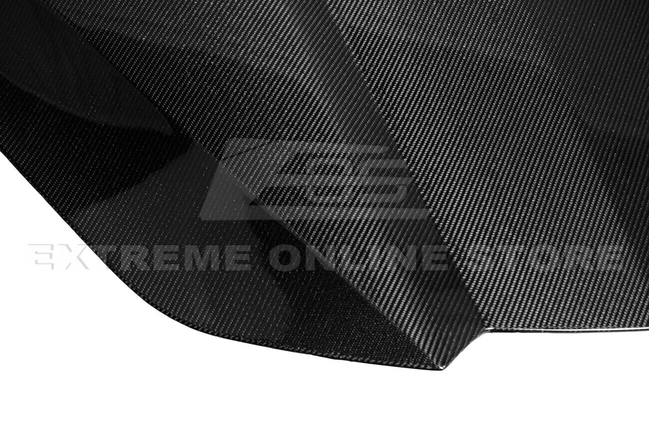 C8 Corvette GT3 R Carbon Fiber Side Vented Extractor Front Hood - Stingray / Z06 | EOS