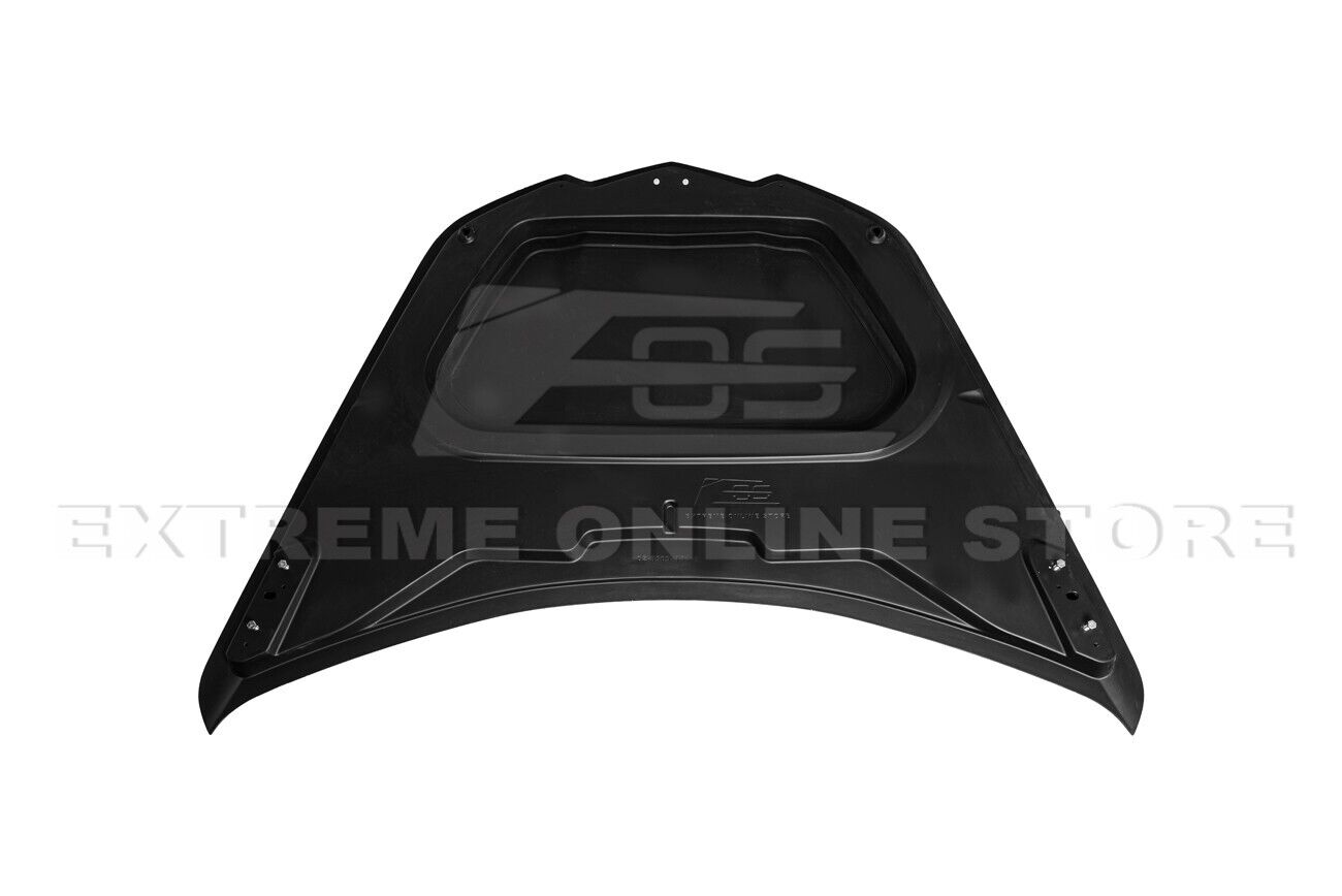 C8 Corvette GT3 R Carbon Fiber Side Vented Extractor Front Hood - Stingray / Z06 | EOS