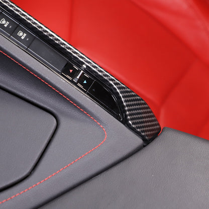 C8 Corvette Hydro-Carbon Fiber Climate Control Console Trim Cover | Next-Gen Speed