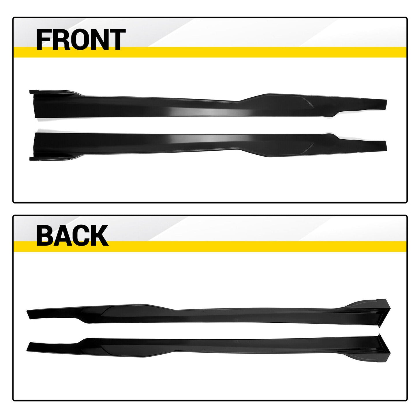 2015-24 Dodge Charger SRT Scatpack Slim Gloss Black Side Skirts