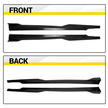2015-24 Dodge Charger SRT Scatpack Slim Gloss Black Side Skirts
