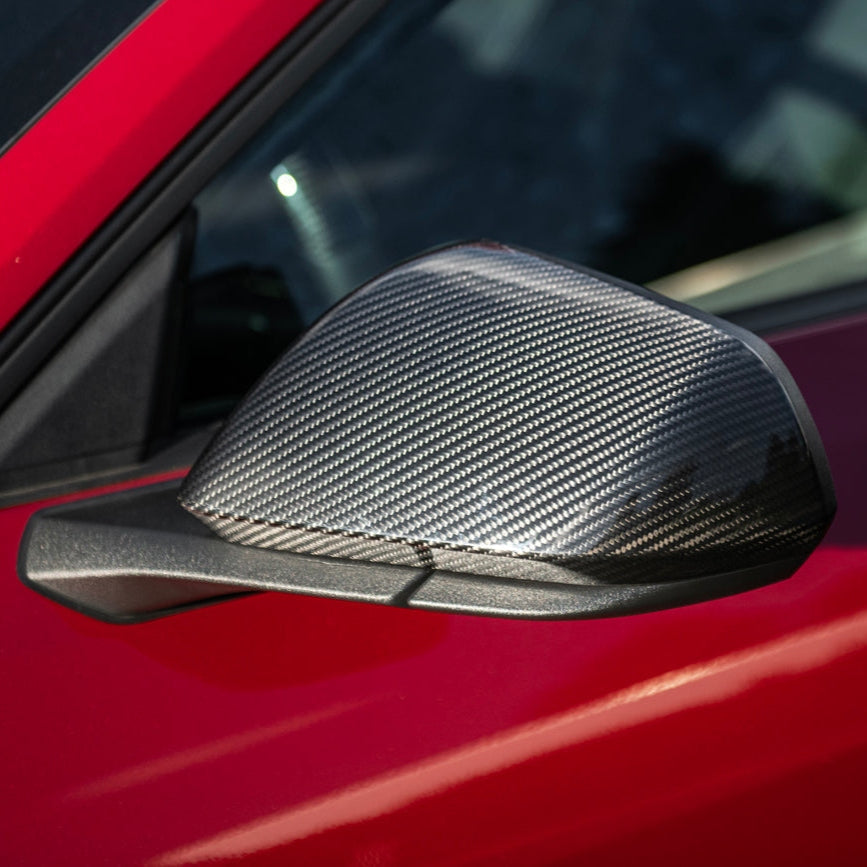 2015 - 23 Mustang Carbon Fiber Mirror Cap Covers