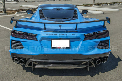 C8 Corvette Coupe Carbon Fiber Lower Window Trim