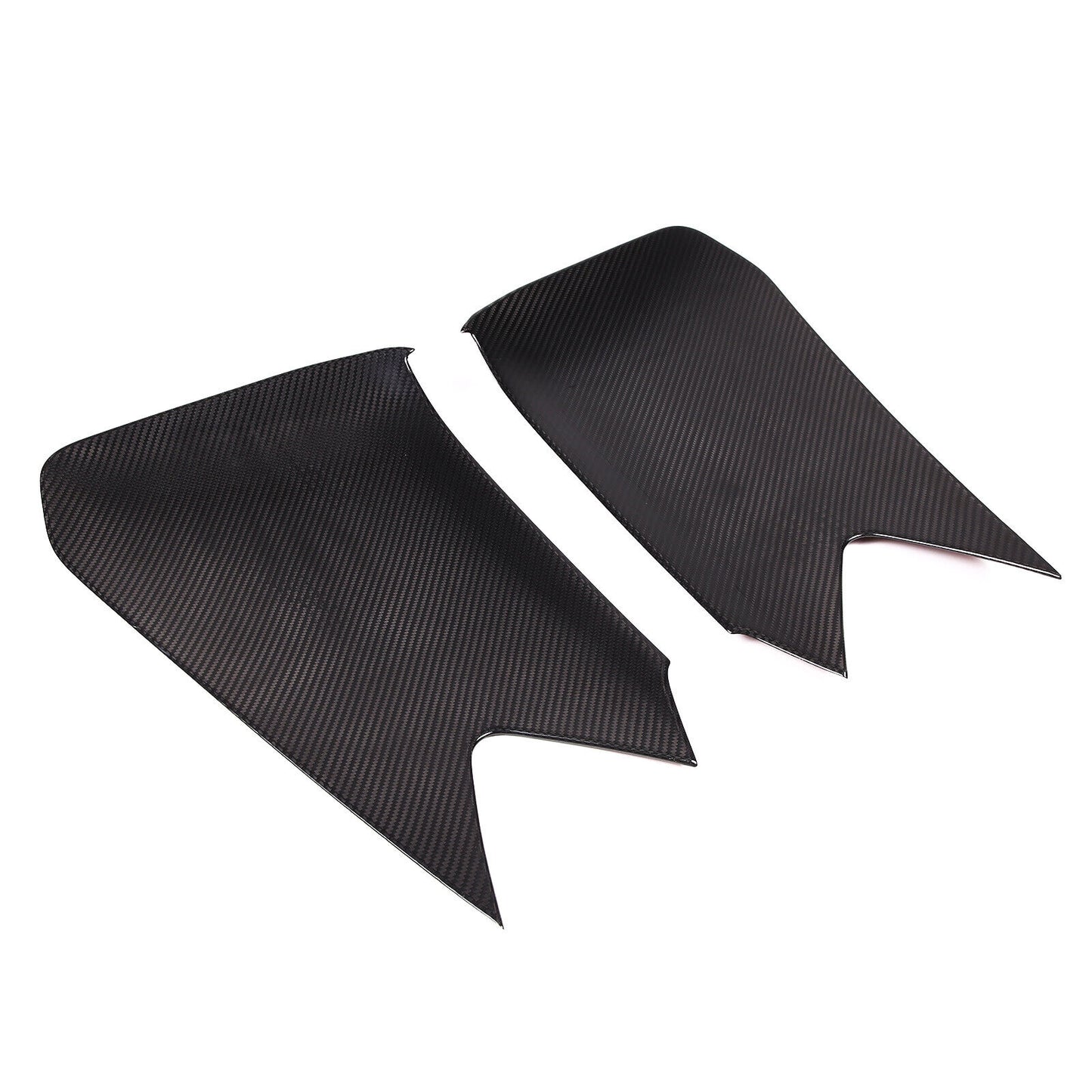 C8 Corvette Hard Carbon Fiber Door Panel Insert Covers | Next-Gen Carbon