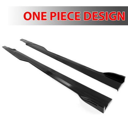2015-24 Dodge Charger SRT Scatpack Slim Gloss Black Side Skirts