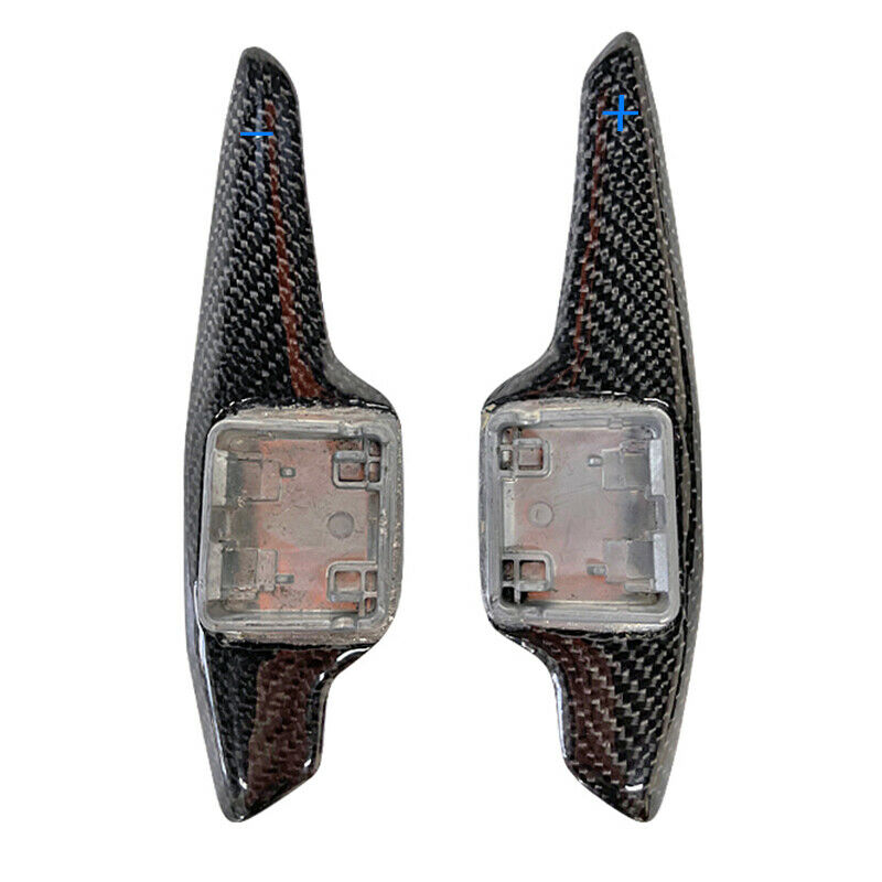 C8 Corvette Carbon Fiber Extended Paddle Shifters Replacements | Next-Gen Carbon