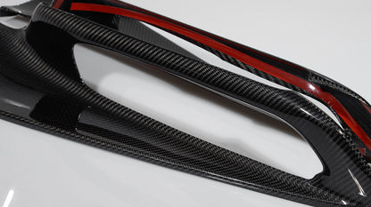 C8 Corvette Carbon Fiber Window Switch Frame Trim Covers | Next-Gen Carbon