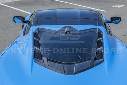 C8 Corvette Coupe Carbon Fiber Lower Window Trim