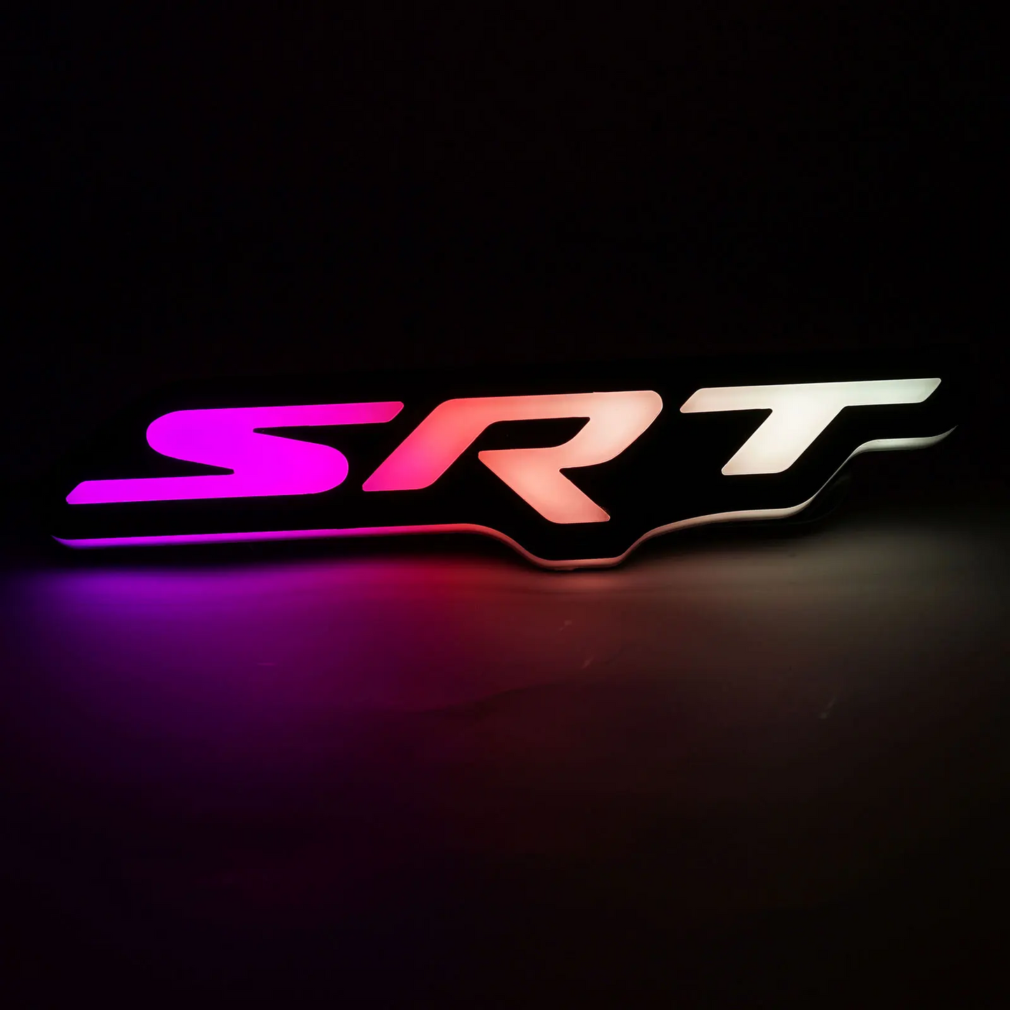 SRT RGBW LED MultiColor Grille Lamp Badge Charger Challenger Durango Jeep