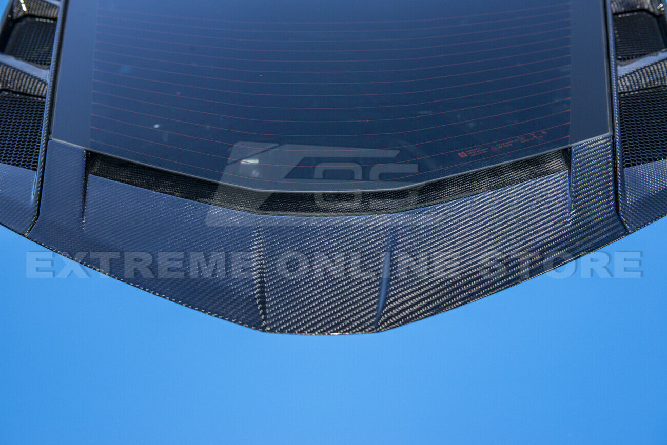 C8 Corvette Coupe Carbon Fiber Lower Window Trim