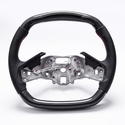 C8 Corvette Carbon Fiber LED RPM Steering Wheel (Bare) - Customizable | Stingray / Z06 / E-Ray