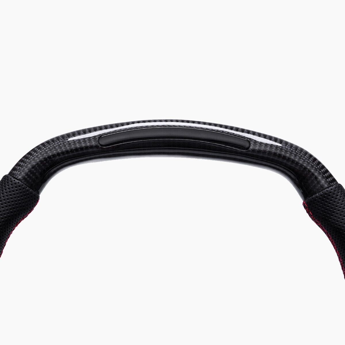 C8 Corvette Carbon Fiber Heated Leather LED RPM Steering Wheel (Bare) - In Stock