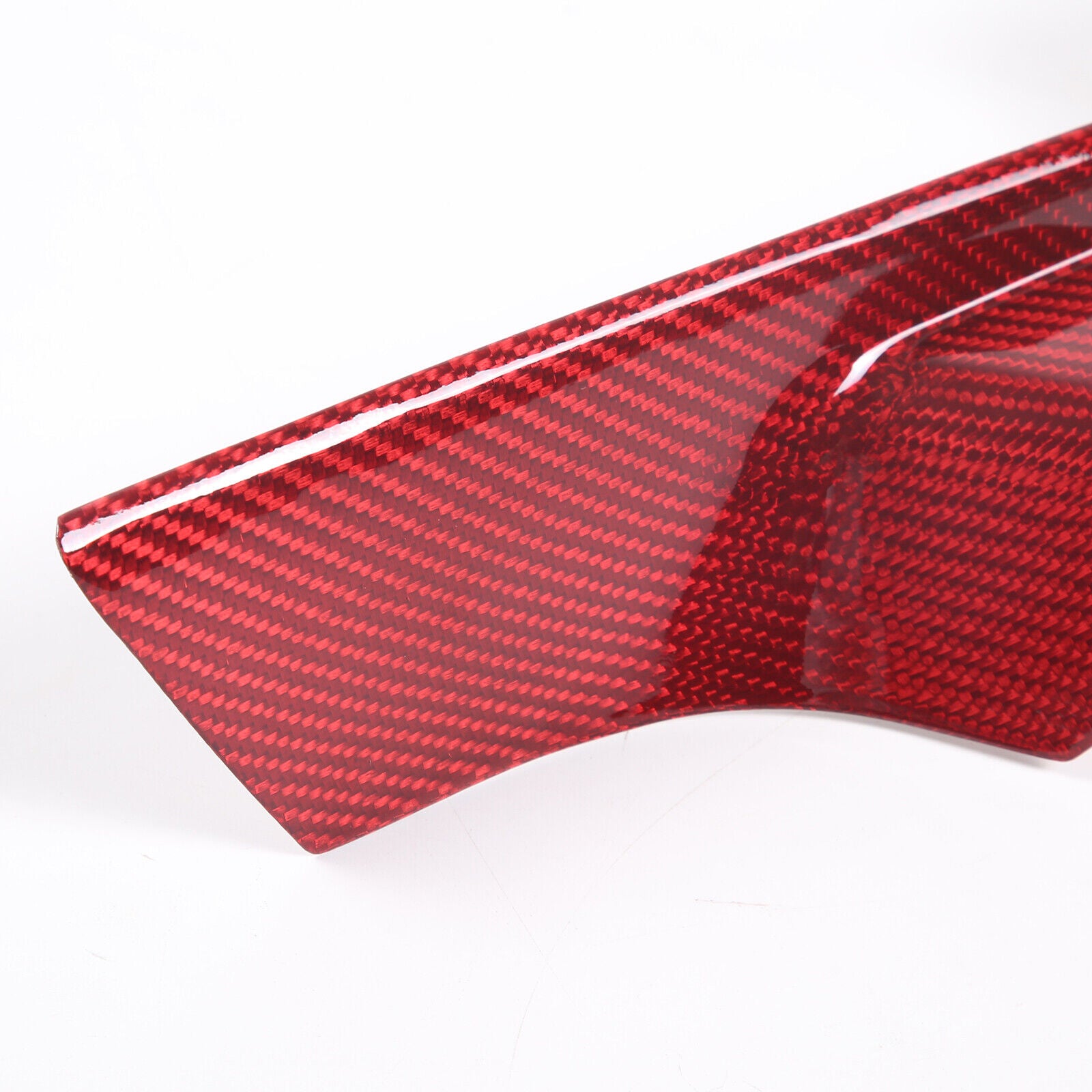 C8 Corvette Carbon Fiber Window Switch Panel Covers (Coupe/Convertible) | Black / Red / Blue Carbon
