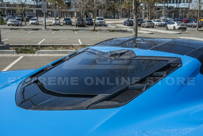 C8 Corvette Coupe Carbon Fiber Lower Window Trim
