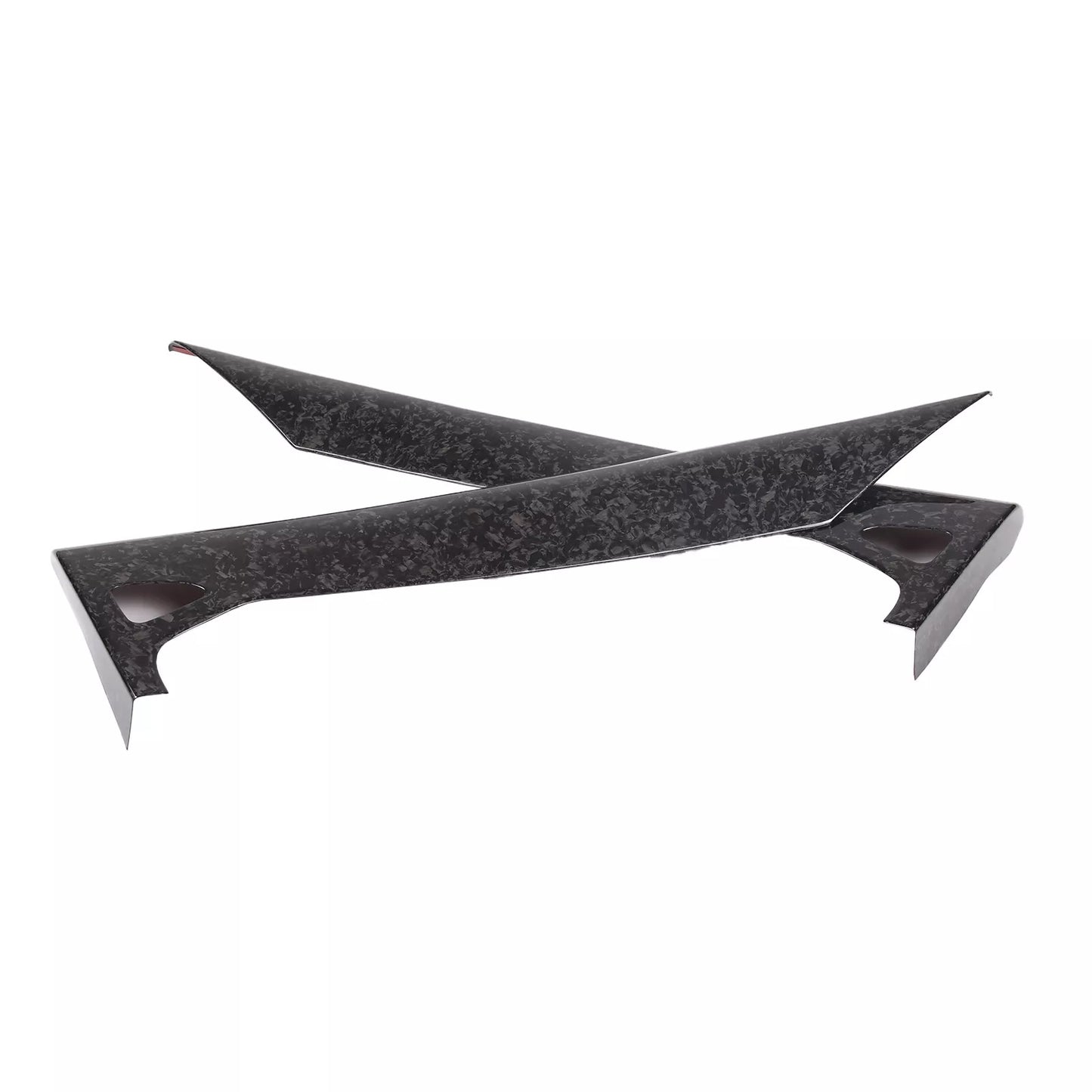 C8 Corvette Carbon Fiber Interior Inner Door Upper Covers | Next-Gen Carbon